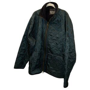 barbour polar fleece teal blue classic quilted barn equestrian field jac…